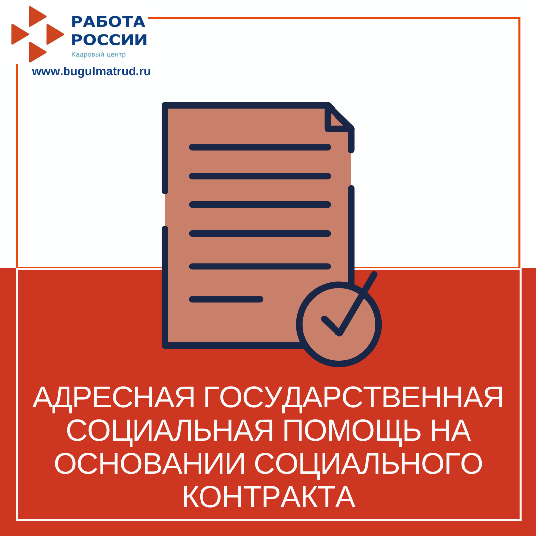 Адресная государственная социальная помощь на основании Социального контракта