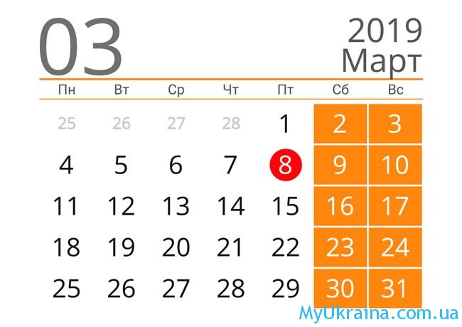 Как отдыхаем в марте 2019 года.